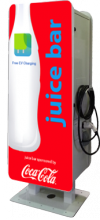 ev car charging with advertising ev car charging with advertising